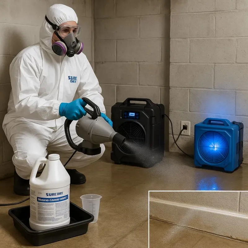 Sanitization and Odor Removal process in Gowanda, NY
