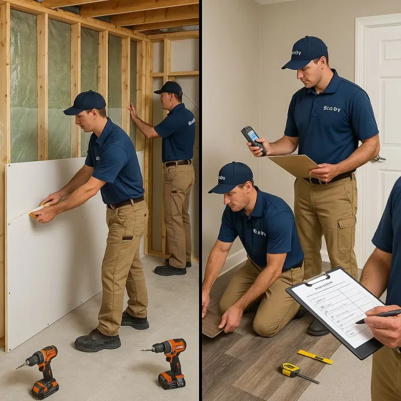 Repairs and Reconstruction process in Gowanda, NY