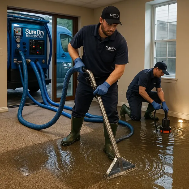 Water Extraction and Removal process in Gowanda, NY